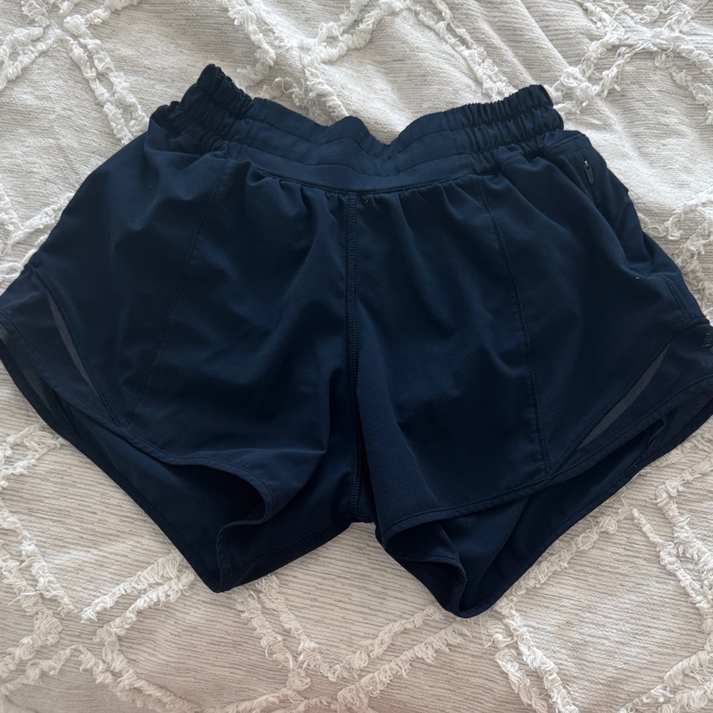 Lululemon Athletica Dark Blue Athletic Shorts